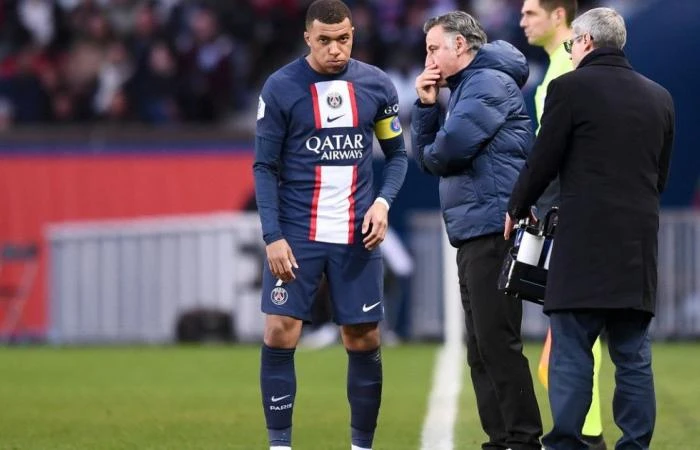 HLV Galtier bảo vệ Mbappe và đồng đội khi cho rằng các học trò ông đã chơi hết mình. Ảnh: GETTY.