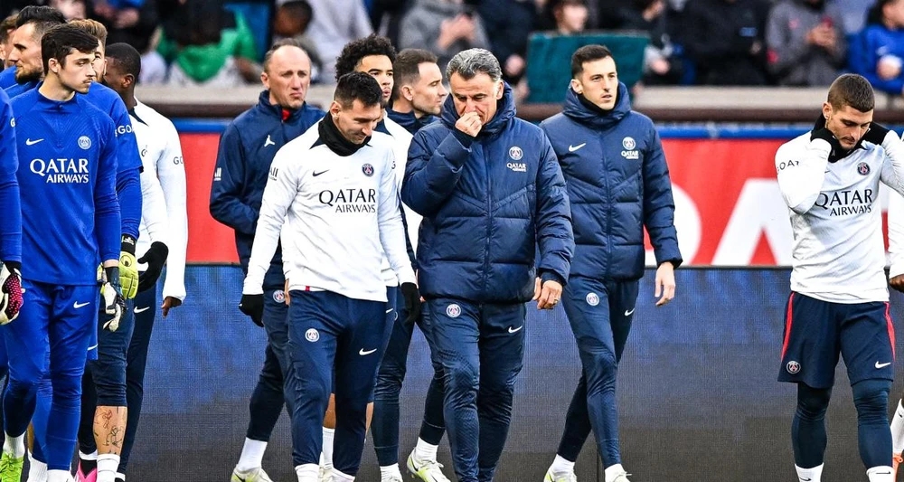 Sau khi dừng cuộc chơi ở Champions League, đoàn quân của ông Galtier tiếp tục bại trận trước Rennes ngay trên sân nhà tại sân chơi Ligue 1. Ảnh: GETTY.