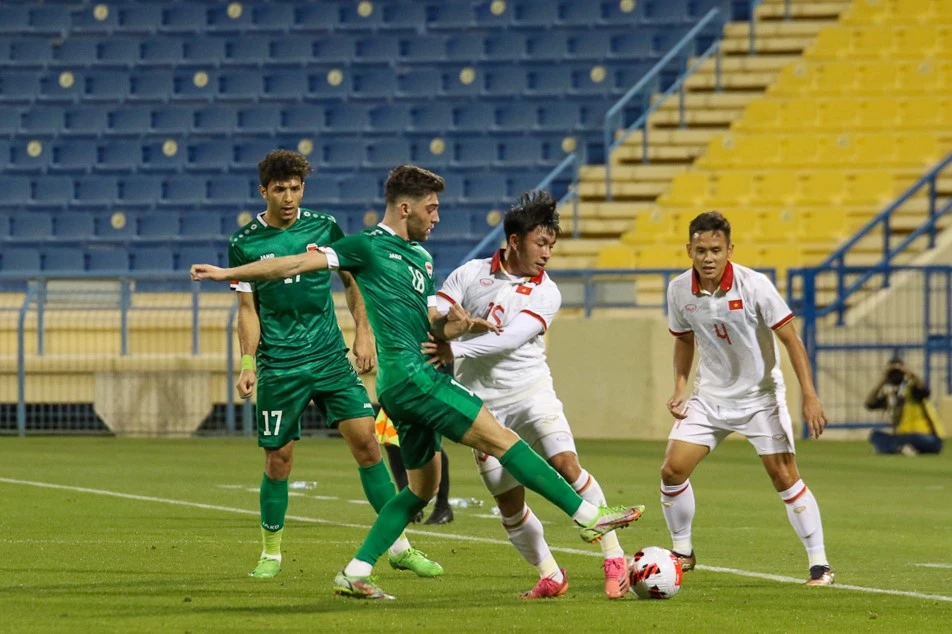 Trận thua giúp U-23 Việt Nam học hỏi nhiều thứ. Ảnh: VFF.