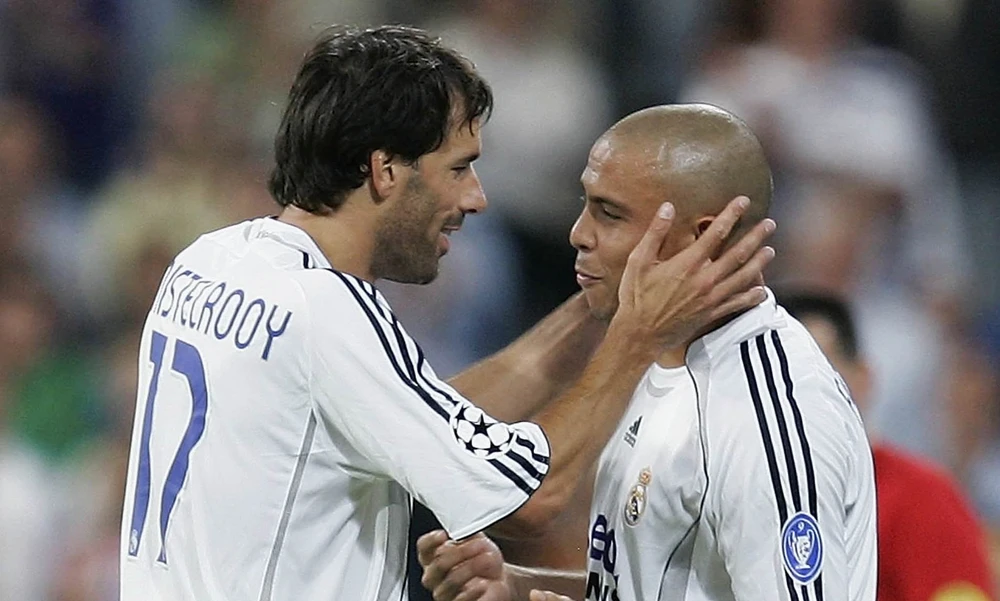 Ruud van Nistelrooy quyết định rời Real Madrid là một sai lầm. Ảnh: GETTY.