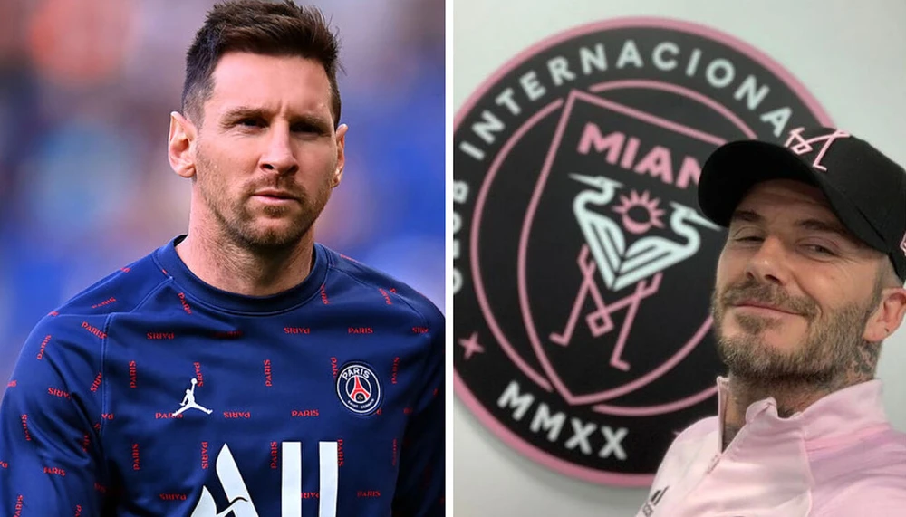 CLB Inter Miami của đồng sở hữu Beckham muốn sở hữu Messi nhưng rất khó vì vi phạm quy tắc tài chính. Ảnh: GETTY.