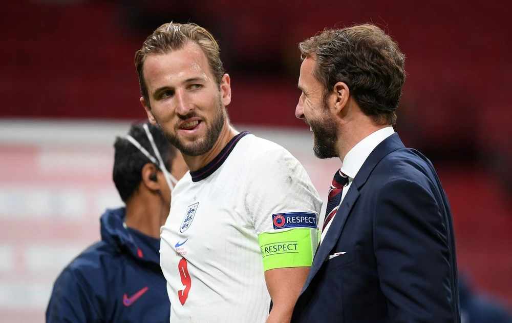 Đội trưởng tuyển Anh vừa phá kỷ lục ghi bàn của đàn anh Rooney. Ảnh: GETTY.