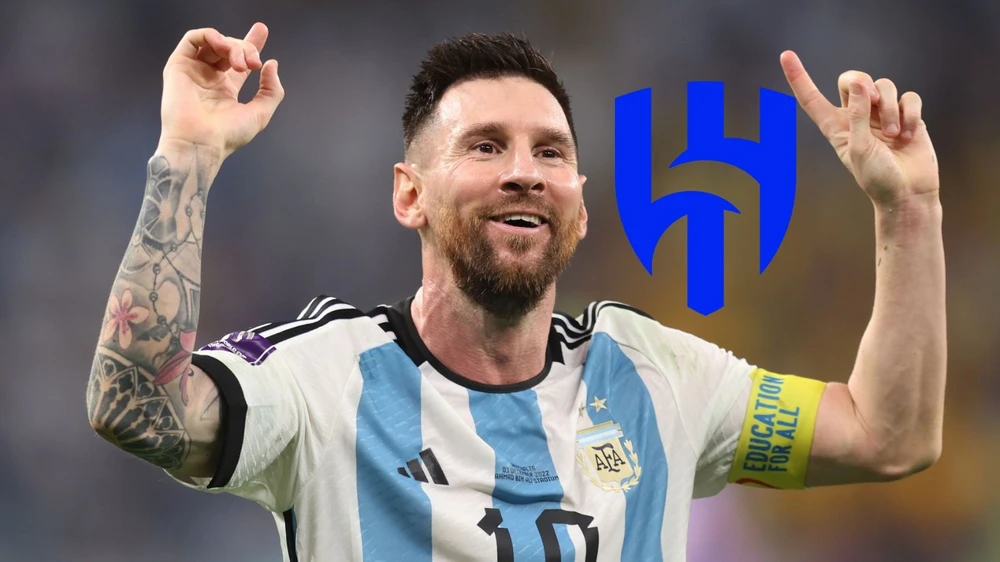 AL Hilal sẵn sàng trả lương cho Messi cao hơn Ronaldo. Ảnh: GETTY.