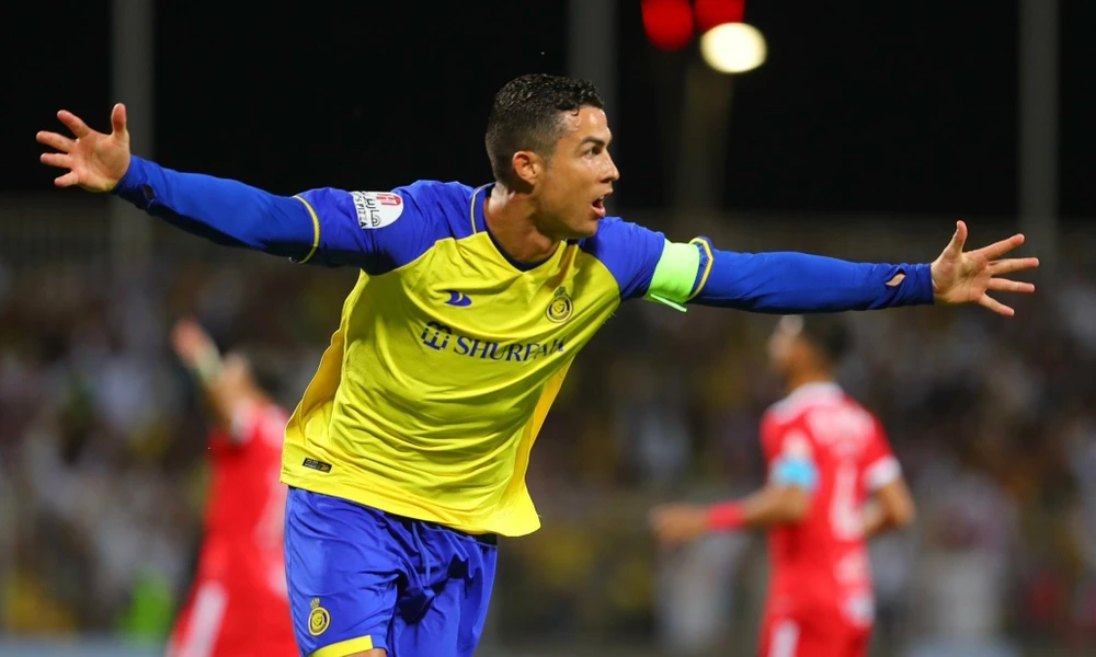 Ronaldo đang có khởi đầu đẹp trong màu áo Al Nassr. Ảnh: GETTY. Ronaldo đang có khởi đầu đẹp trong màu áo Al Nassr. Ảnh: GETTY.