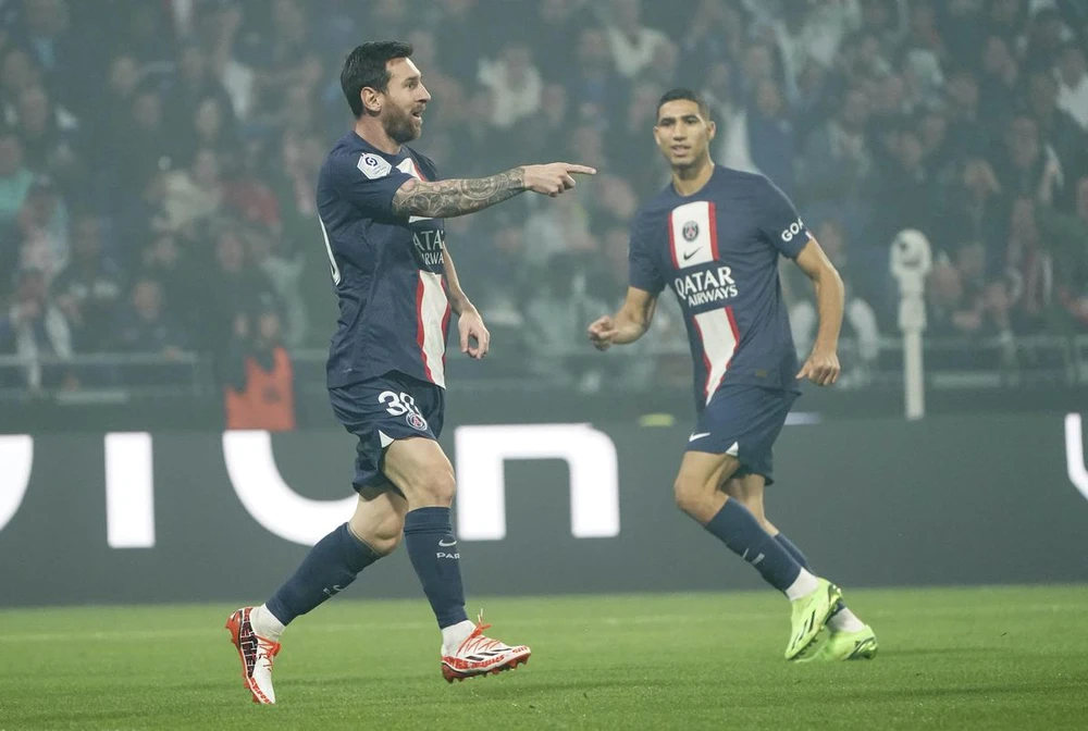 Nhà vô địch thế giới có mùa thứ hai ở PSG không thể chạm vào chiếc cúp Champions League. Ảnh: GETTY.