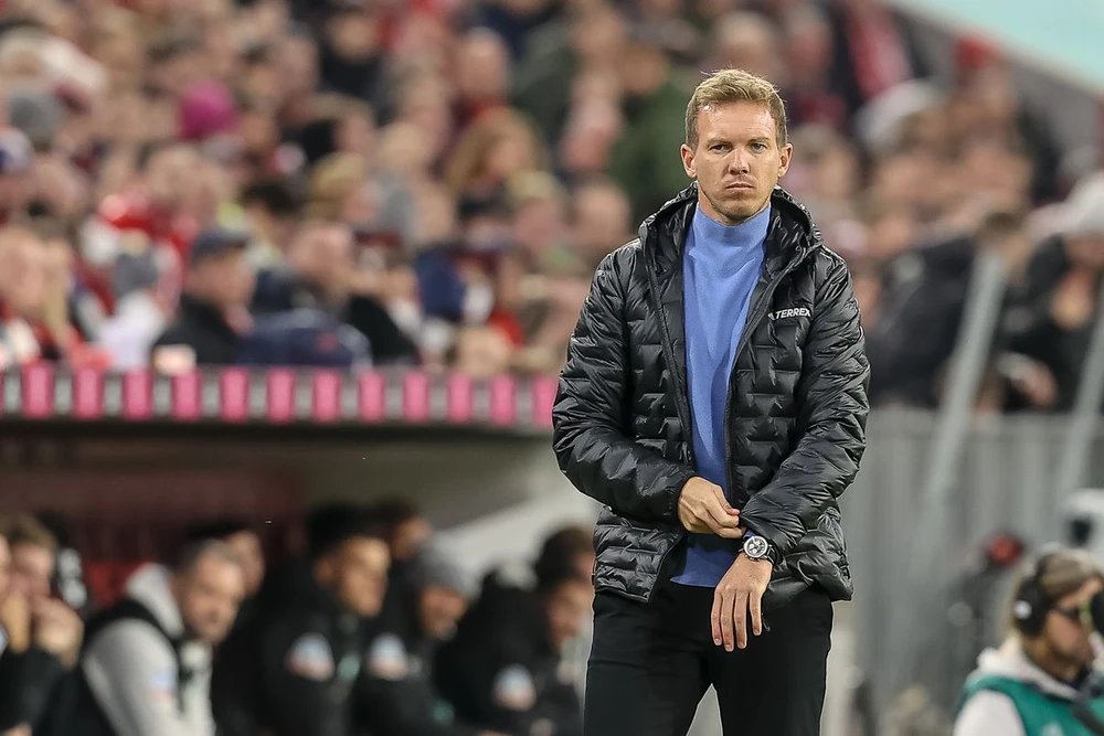 HLV Nagelsmann dù đang thất nghiệp nhưng không chắc về cầm quân Chelsea. Ảnh: GETTY.