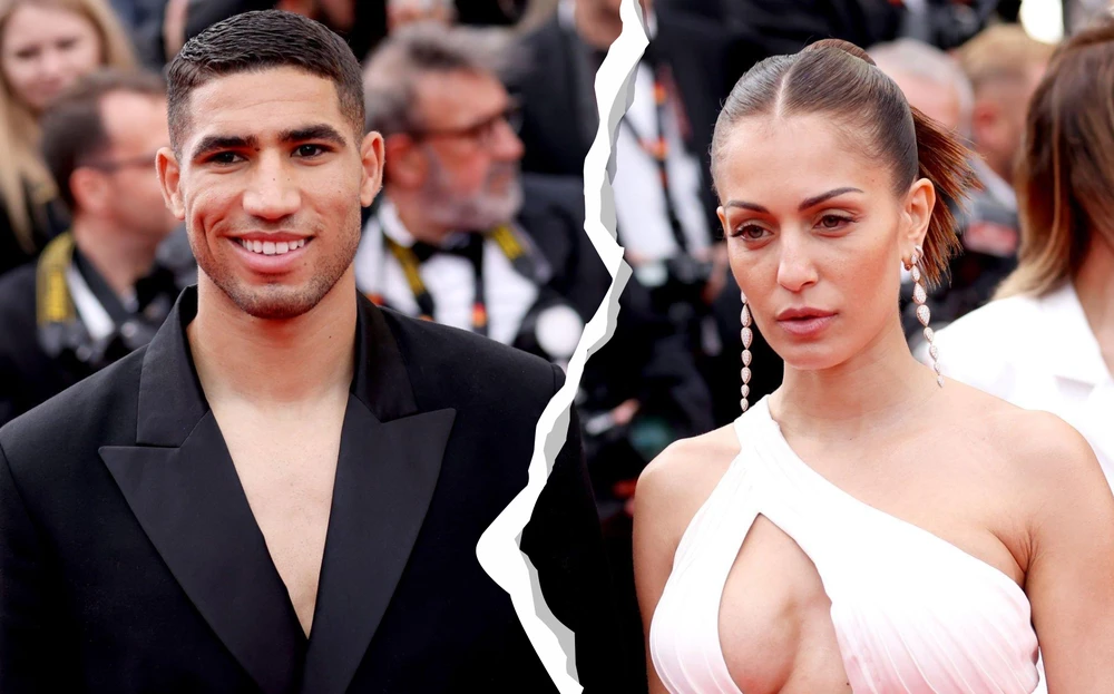 Hakimi gây rắc rối với cáo buộc tấn công tình dục khiến cuộc hôn nhân của anh rạn nứt. Ảnh: GETTY.