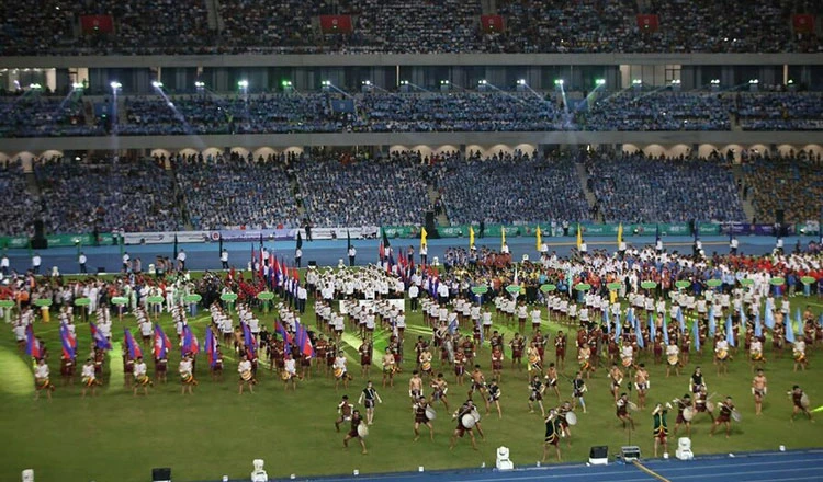 Ban tổ chức nghiêm cấm ghi hình các buổi diễn tập tại sân vận động quốc gia Mordok Techo. Ảnh minh họa. Ban tổ chức nghiêm cấm ghi hình các buổi diễn tập tại sân vận động quốc gia Mordok Techo. Ảnh minh họa.