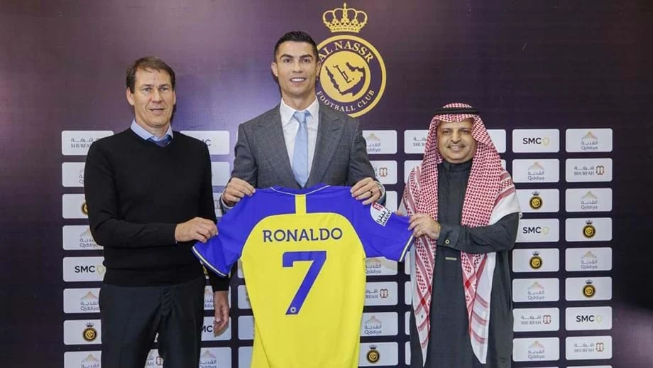 Chủ tịch CLB lẫn HLV đều đã chia tay sau những biến động ở Al Nassr từ khi chiêu mộ Ronaldo. Ảnh: GETTY.