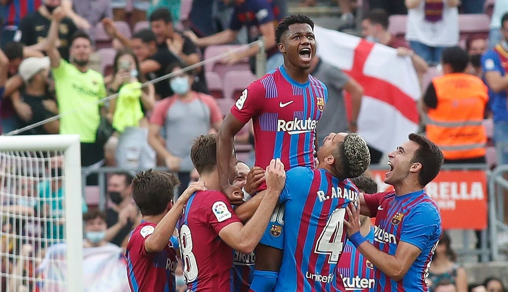 Ansu Fati và gia đình là nạn nhân của một vụ trộm cách đây hai năm. Ảnh: GETTY.