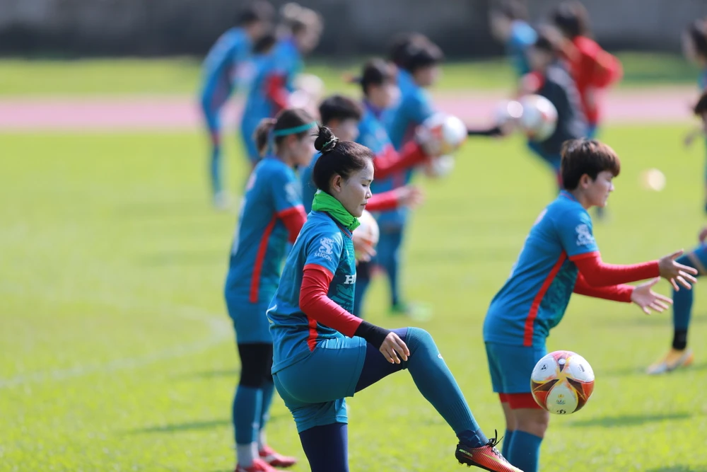 Trung vệ Chương Thị Kiều gốc Khmer là một trong những trụ cột dày dạn kinh nghiệm ở hàng phòng ngự tuyển Việt Nam đã trở lại đúng lúc cho chiến dịch vàng SEA Games.