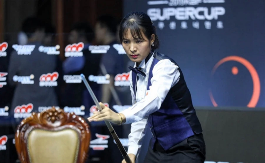 ... và trong kỳ SEA Games này, Sruong Pheavy là ứng cử viên nặng ký cho ngôi vô địch carom 1 băng lẫn 3 băng. Ảnh: PNP.