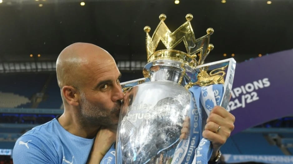 HLV người Tây Ban Nha vẫn còn hai mục tiêu lớn phải hoàn thành trong tháng tới là chung kết cúp FA với Man United và chung kết Champions League với Inter Milan. Ảnh: GETTY.