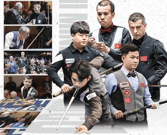Cuộc chơi Billiards thế giới ở Nhà thi đấu Nguyễn Du quy tụ 149 tay cơ hàng đầu hứa hẹn những trận đấu nảy lửa. Ảnh: CCT.
