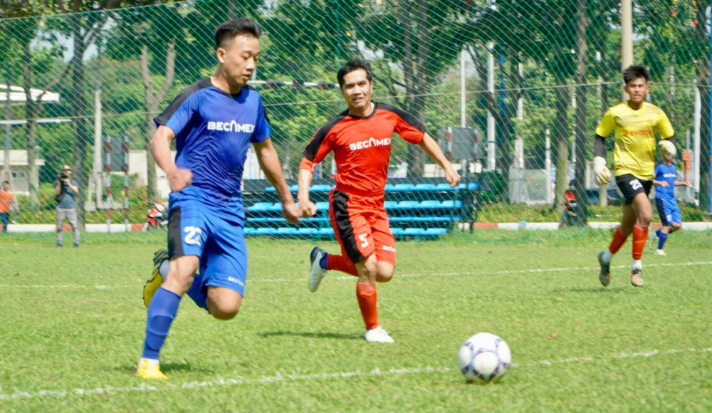 ... với phần thưởng cho nhà vô địch là 100 triệu đồng. Ảnh: AN.