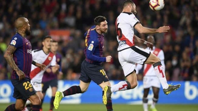 Hậu vệ Jordi Amat của tuyển Indonesia gốc Tây Ban Nha từng đối đầu Messi trong những trận đấu ở La Liga. Ảnh: GETTY.