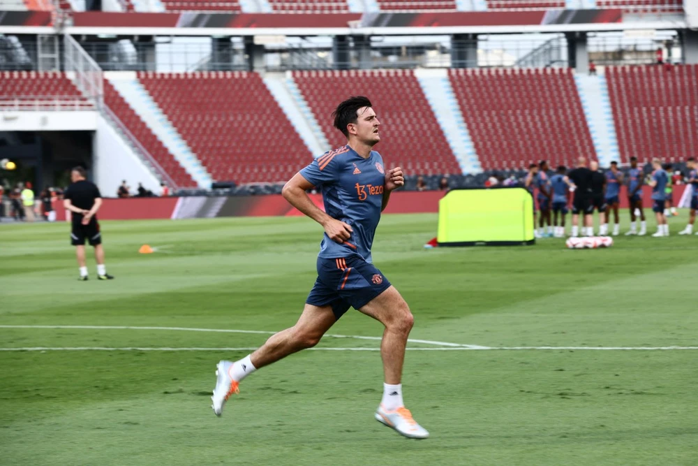 Maguire như người thừa của Man United trong mùa giải qua. Ảnh: GETTY.