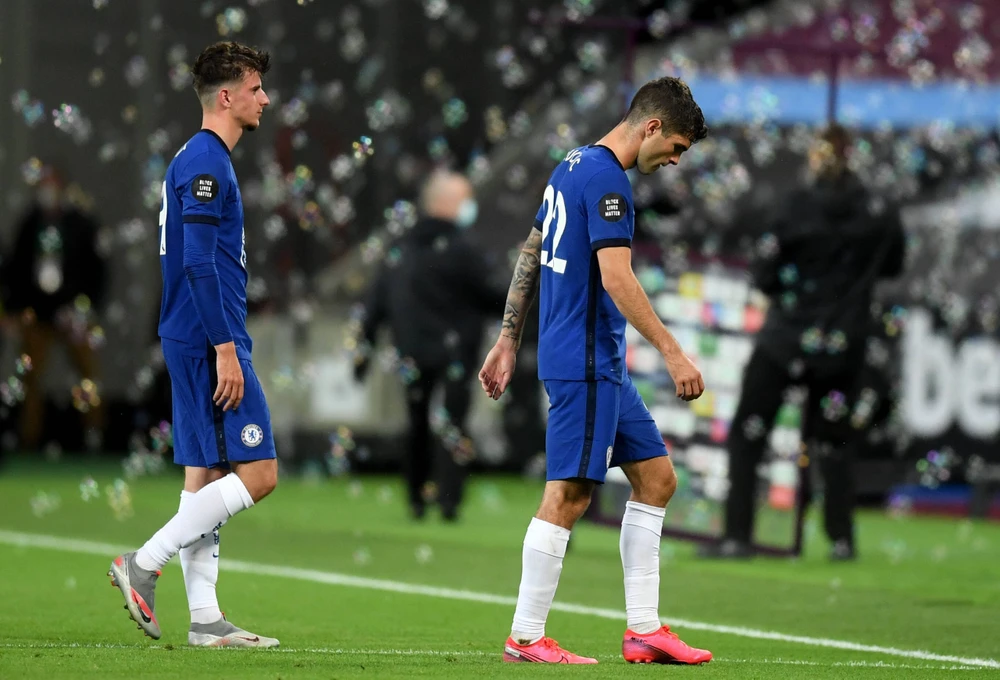 Tiền vệ trẻ không có nhiều đất diễn trong màu áo Chelsea mùa này, một phần do chấn thương chưa hồi phục hẳn. Ảnh: GETTY.