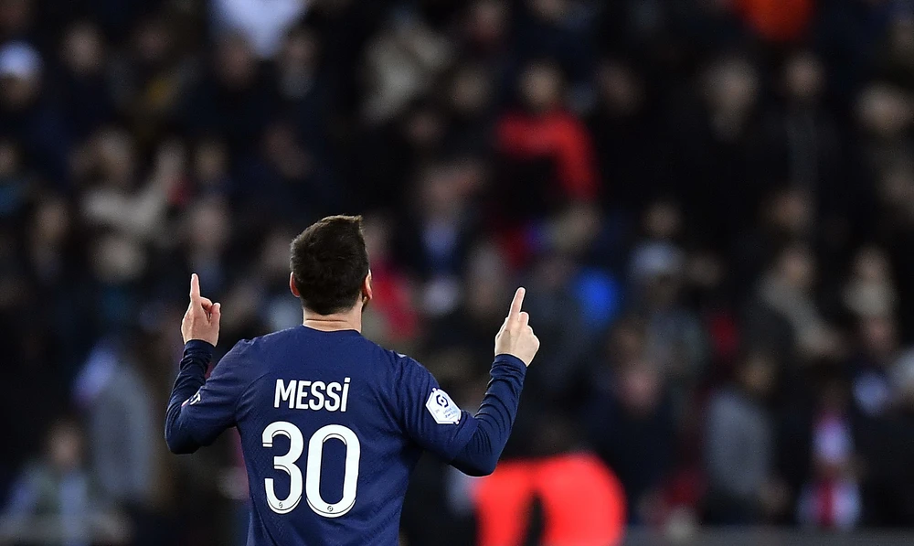 Messi không cảm thấy hạnh phúc ở PSG sau hai năm gắn bó với đội bóng nước Pháp. Ảnh: GETTY.