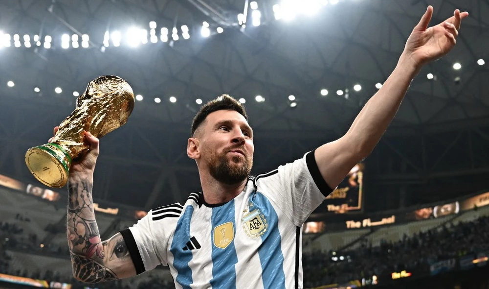 Messi sẽ không đến Indonesia sau trận đấu với tuyển Úc ngày 15-6 mà trở lại châu Âu để chuẩn bị sang Mỹ ra mắt CLB Miami. Ảnh: GETTY.
