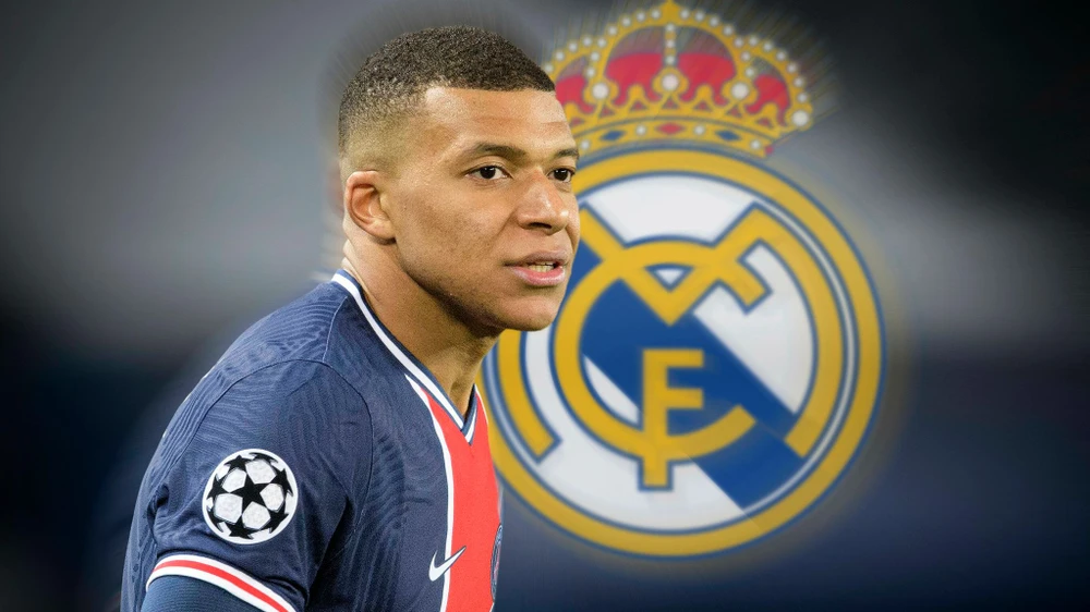 Real Madrid là điểm đến hấp dẫn của Mbappe từ lâu. Ảnh: GETTY.