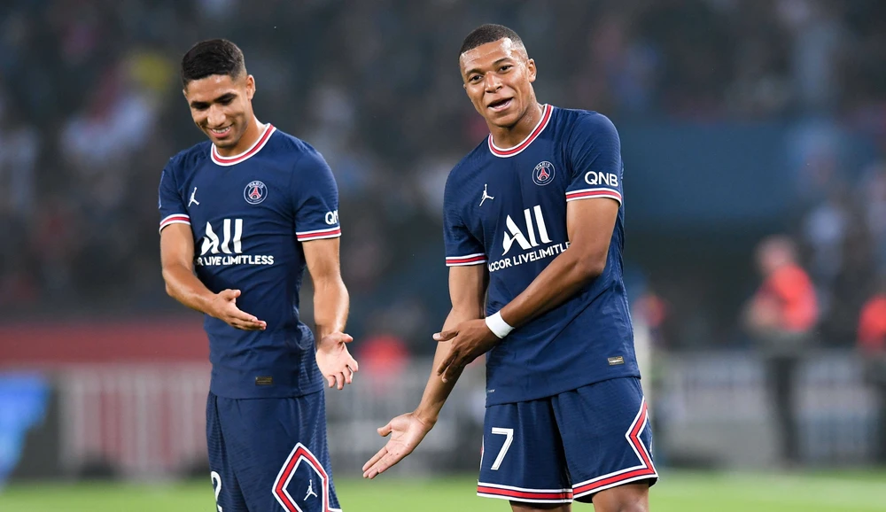 Hakimi muốn trở lại đội bóng cũ Real Madrid trong khi Mbappe cần thử thách mình ở môi trường mới. Ảnh: GETTY. Hakimi muốn trở lại đội bóng cũ Real Madrid trong khi Mbappe cần thử thách mình ở môi trường mới. Ảnh: GETTY.