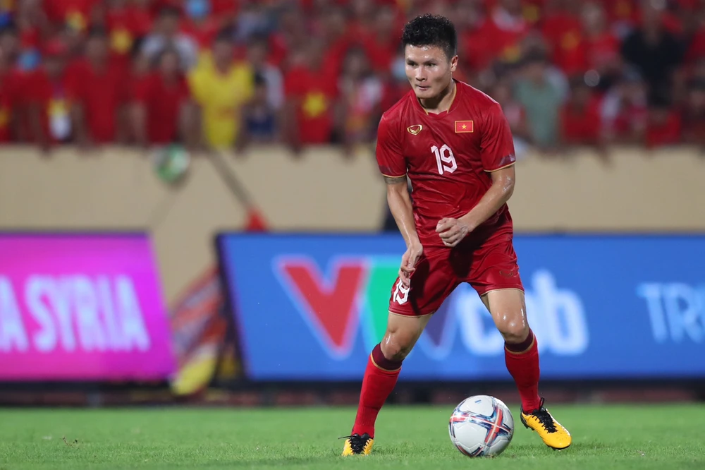 Tân binh của Công an Hà Nội có bản hợp đồng 1,5 năm. Ảnh: ANH PHƯƠNG.