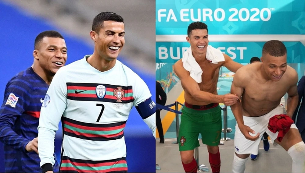 Ronaldo là hai thế hệ cầu thủ nổi bật của làng bóng đá thế giới. Ảnh: GETTY.