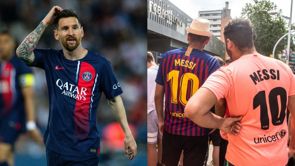 Fan của Messi sắp sửa trở thành tân binh Miami đã sớm dự báo tiền đạo người Argentina mang số 10 tại Mỹ. Ảnh: GETTY. Fan của Messi sắp sửa trở thành tân binh Miami đã sớm dự báo tiền đạo người Argentina mang số 10 tại Mỹ. Ảnh: GETTY.