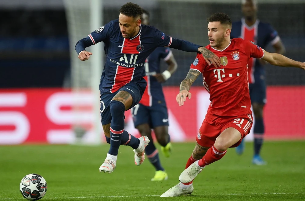 Lucas của Bayern sẽ trở thành đồng đội mới của Neymar. Ảnh: GETTY.
