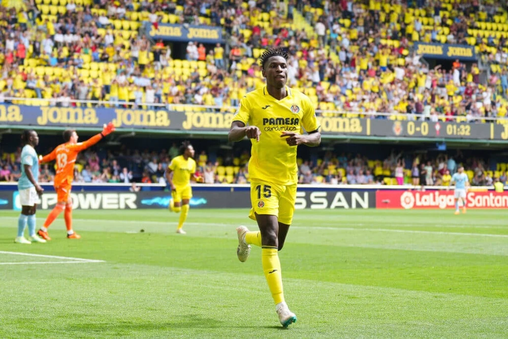 Nicolas Jackson năm nay 22 tuổi sẽ chơi cho The Blues trong 8 năm tiếp theo. Ảnh: GETTY.