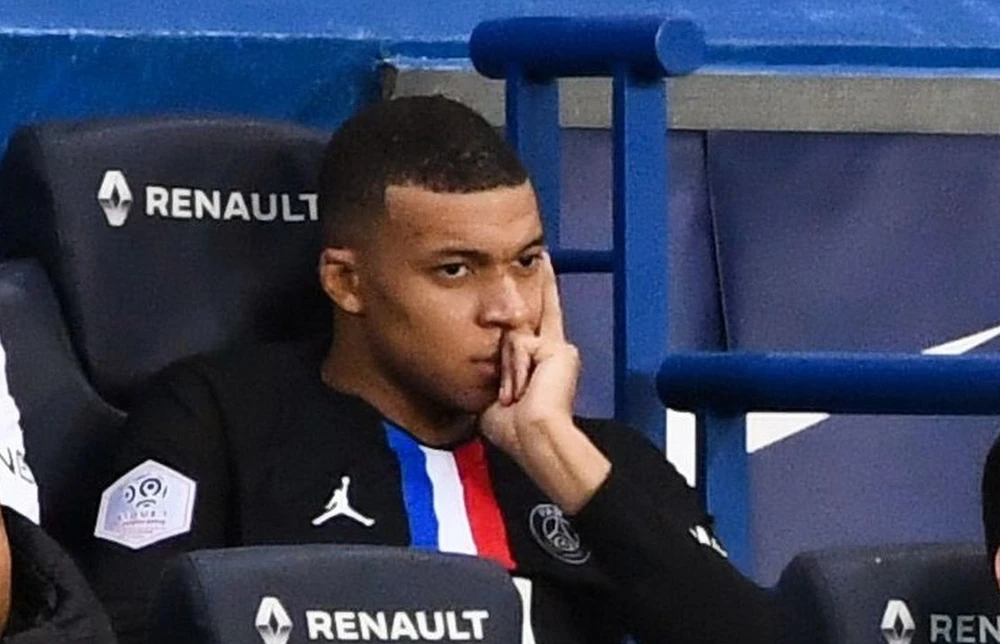 Mbappe chấp nhận ngồi ghế dự bị mùa giải tới. Ảnh: GETTY.