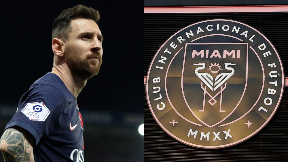 Lần đầu tiên trong sự nghiệp, Messi đầu quân cho một đội bóng ngoài châu Âu. Ảnh: GETTY.