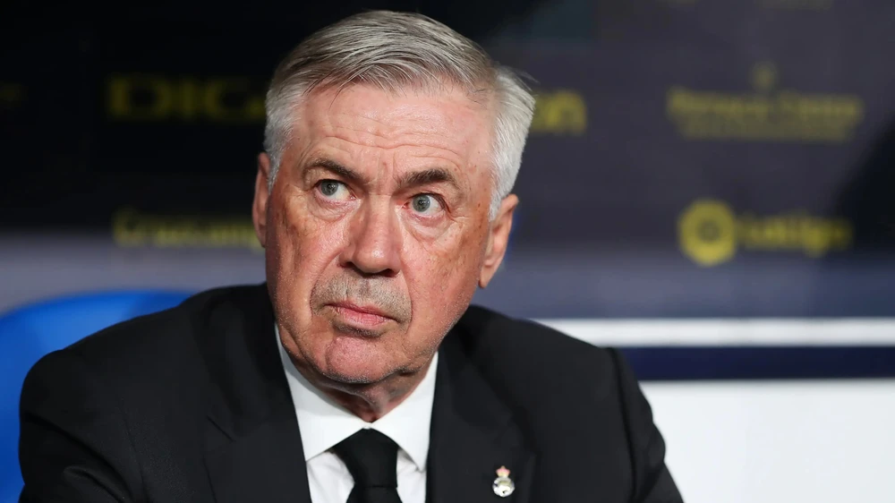 HLV Ancelotti có thể ngồi tù vì tội trốn thuế. Ảnh: GETTY.