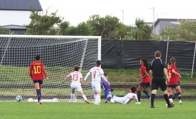 Các nữ tuyển thủ Việt Nam rút ra nhiều bài học quý cho cuộc chơi lớn cúp thế giới. Ảnh: VFF.