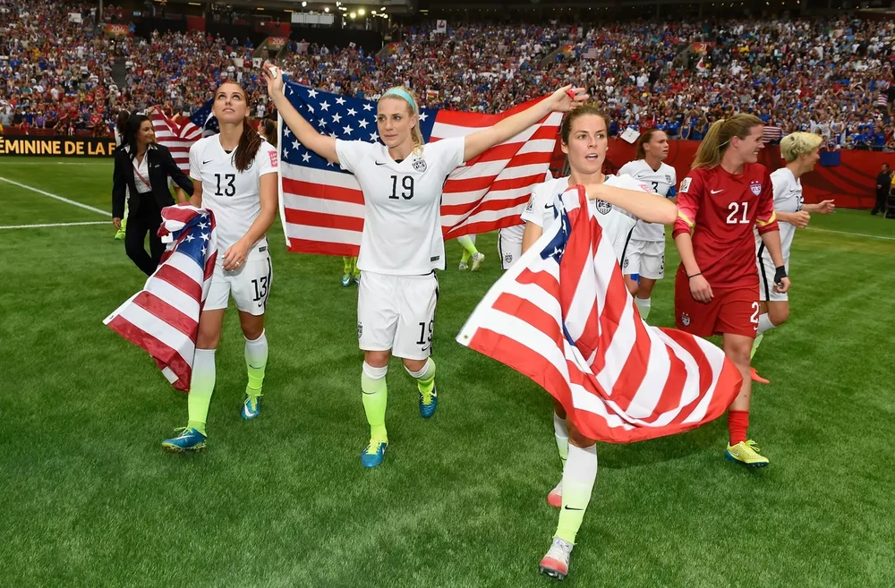 Tuyển nữ Mỹ đang giữ kỷ lục bốn lần vô địch thế giới, trong đó gồm hai lần liên tiếp 2015, 2019. Ảnh: AN. Tuyển nữ Mỹ đang giữ kỷ lục bốn lần vô địch thế giới, trong đó gồm hai lần liên tiếp 2015, 2019. Ảnh: AN.