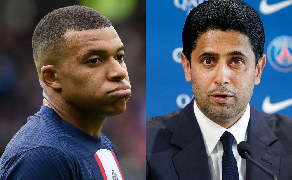 Chủ tịch PSG không cho Mbappe theo đội du đấu Nhật Bản. Ảnh: GETTY.