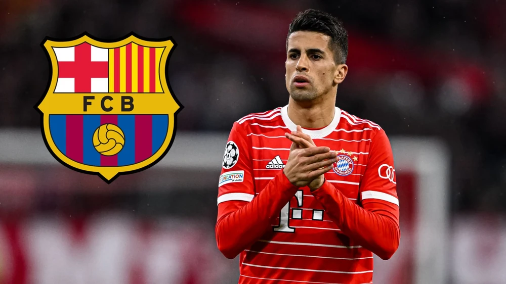 Pep Guardiola đưa hậu vệ Cancelo về Bayern thay vì đội bóng cũ Barca. Ảnh: GETTY.