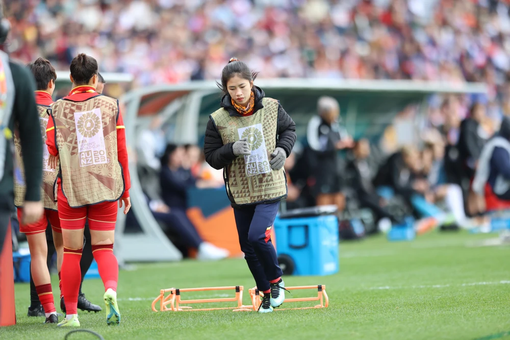 Thanh Nhã không ra sân ở trận gặp Mỹ nhưng đã trở lại cho các cuộc chạm trán với Bồ Đào Nha và Hà Lan. Ảnh: ANH ĐỒNG.