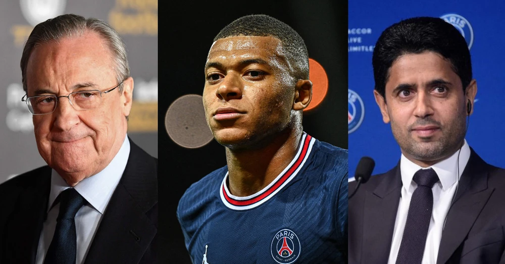 Chủ tịch PSG không để mất trắng Mbappe về tay Real và đang tìm cách bán anh càng sớm càng tốt. Ảnh: GETTY.