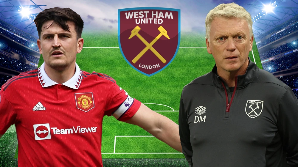 West Ham và HLV Moyes đang chờ cái gật đầu của trung vệ Maguire. Ảnh: GETTY.