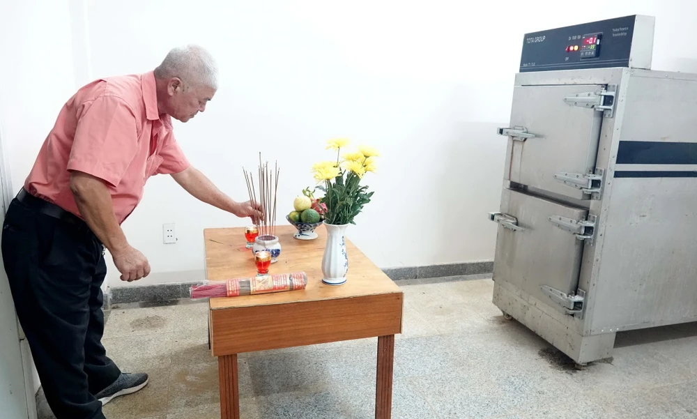 Thi thể tiền đạo Paollo quàng tại Bệnh viện Y Dược HA Gia Lai. Ảnh: CDV.