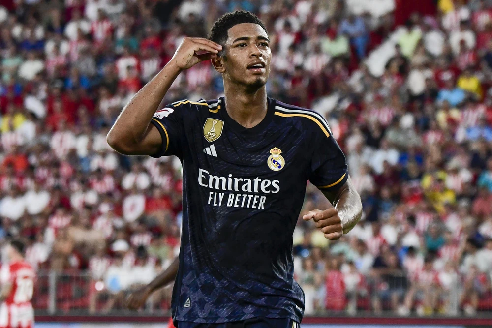 Chân sút trẻ người Anh có khởi đầu như mơ tại Real Madrid. Ảnh: GETTY.