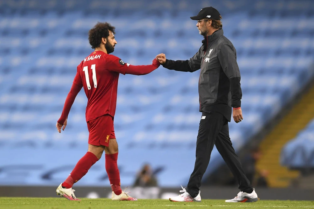 HLV Klopp không muốn mất Salah trong mùa hè này. Ảnh: GETTY.