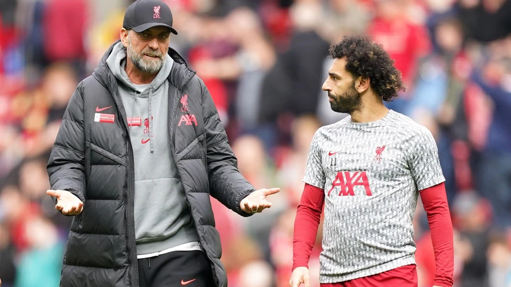 HLV Klopp khẳng định Salah không phải để bán nhưng quyền quyết định cuối cùng không thuộc về ông. Ảnh: GETTY.