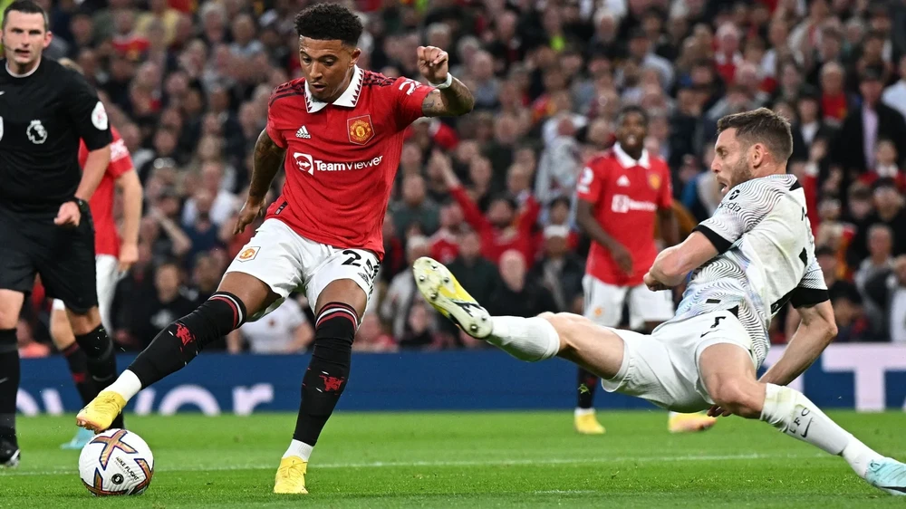 Cầu thủ trẻ người Anh thẳng thắn bày tỏ HLV Ten Hag nói sai sự thật. Ảnh: GETTY.