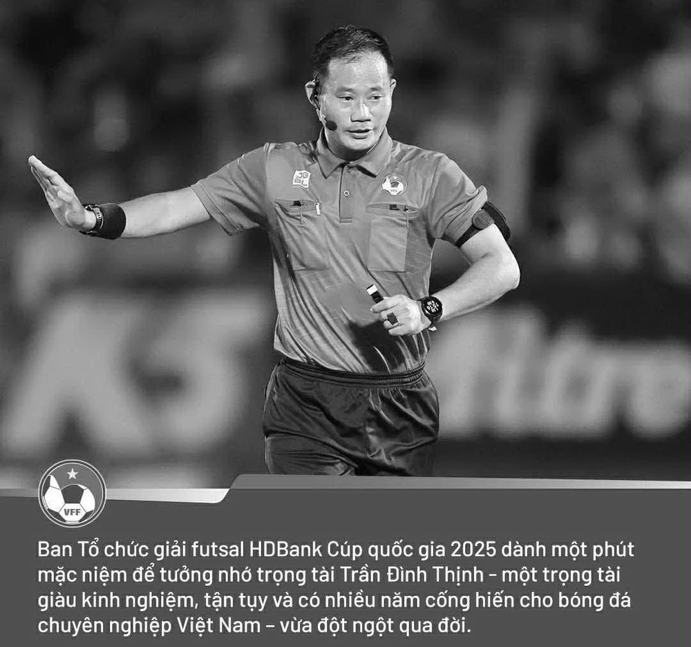 trọng tài Trần Đình Thịnh