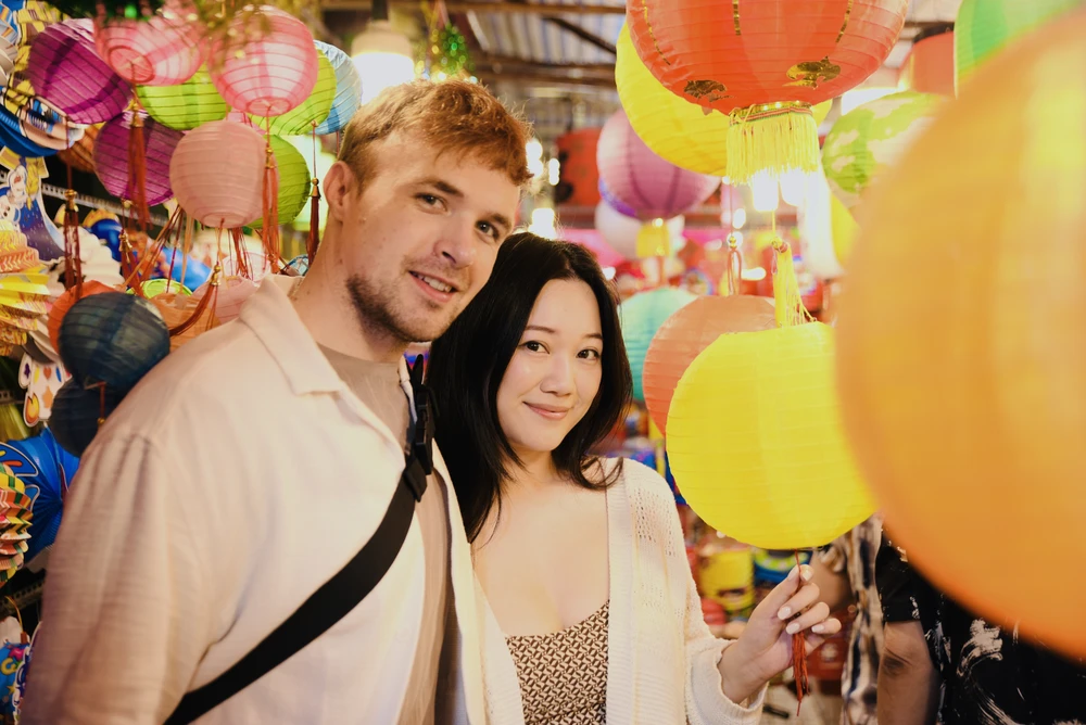 Phố lồng đèn, phường Chợ Lớn, Tết trung thu