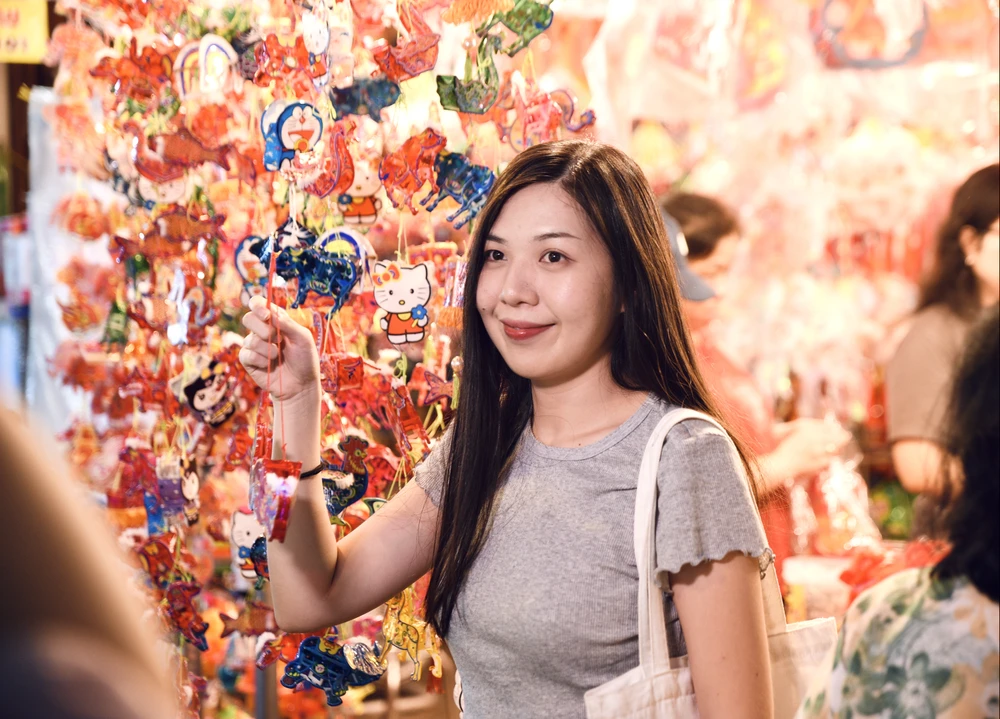 Phố lồng đèn, phường Chợ Lớn, Tết trung thu