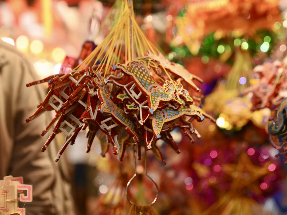 Phố lồng đèn, phường Chợ Lớn, Tết trung thu